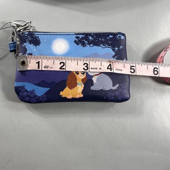 Loungefly Disney Lady Tramp Wallet Moonlight Stroll Dog Accessories - Picture 4 of 7